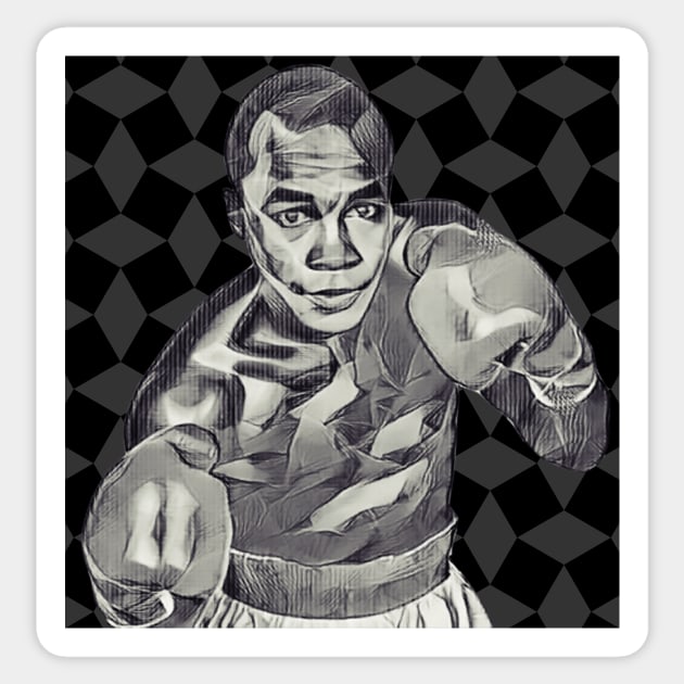 Ray Leonard Sticker by FightIsRight